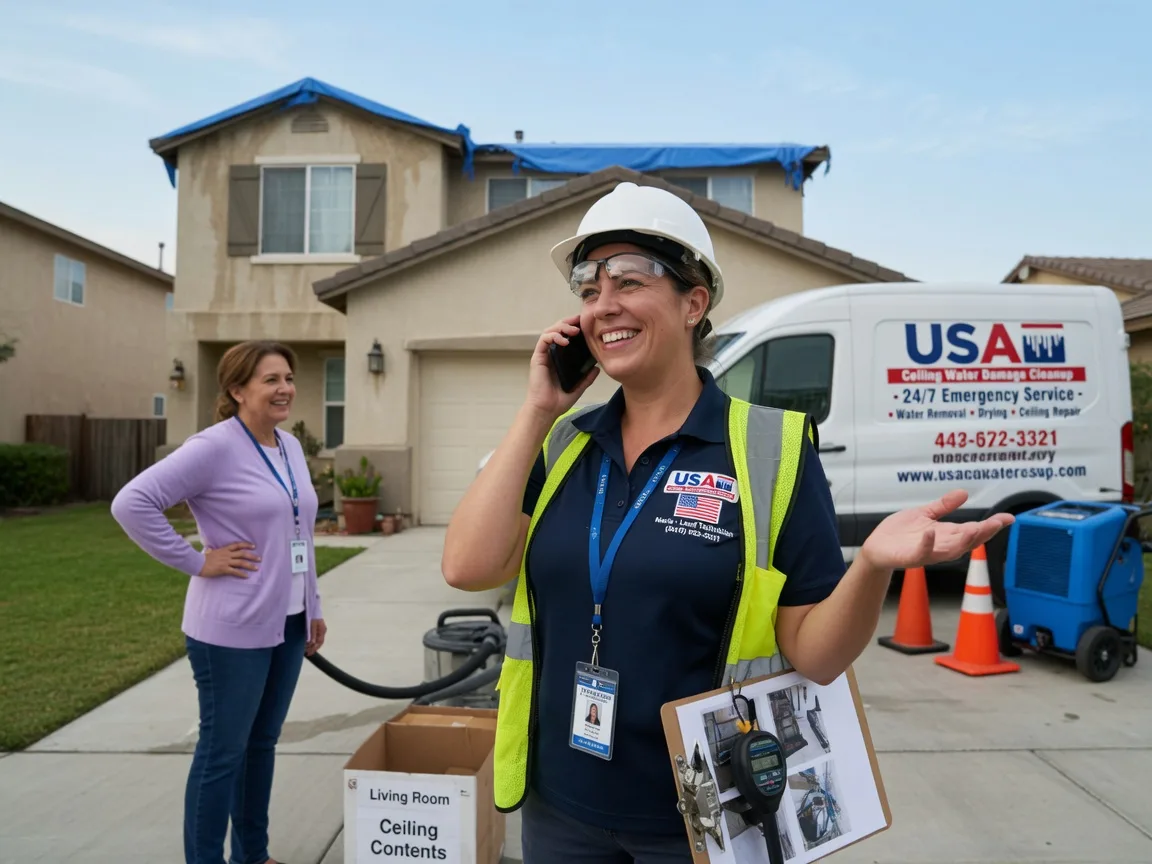 Ceiling Water Damage Restoration Shickley, NE FAQs
